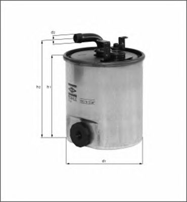 MAGNETI MARELLI 154066060240 -  Топливный фильтр
